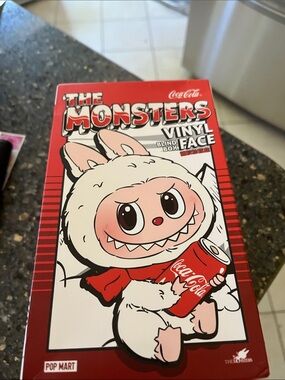 Coca Cola The Monsters Vinyl Blind Box - Red White Pink Black